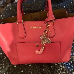 Authentic Watermelon Gold MK Bag